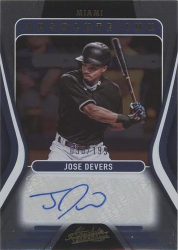 2022 Panini Absolute - Jose Devers #AI-JD
