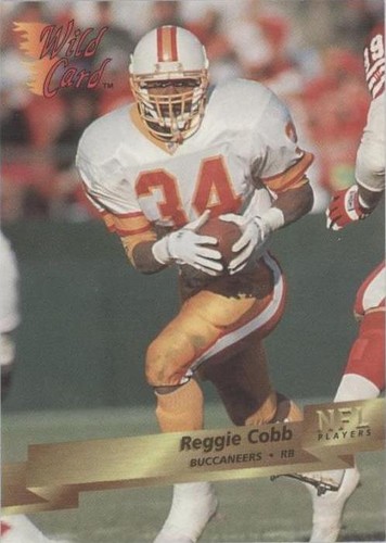 1993 Wild Card Reggie Cobb #48