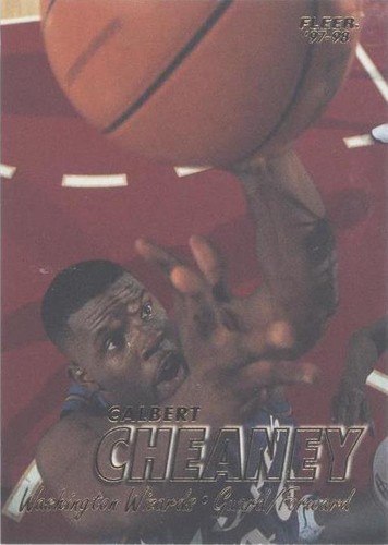 1997-98 Fleer - Calbert Cheaney #260