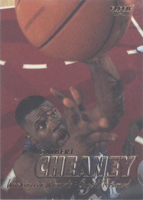 Fleer 1997-98 - Calbert Cheaney #260