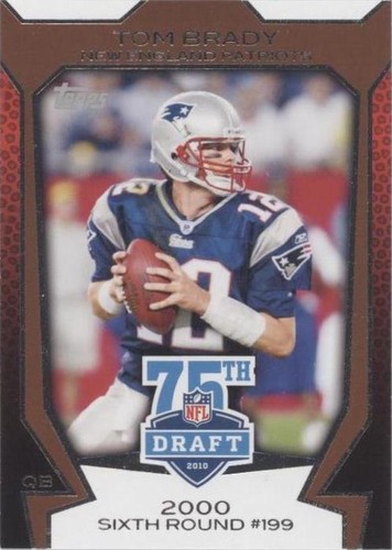 2010 Topps Tom Brady #75DA-3
