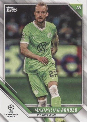 2021-22 Topps UCL Collection Maximilian Arnold #121
