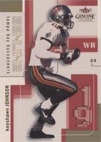 2003 Fleer Genuine Insider Keyshawn Johnson #91
