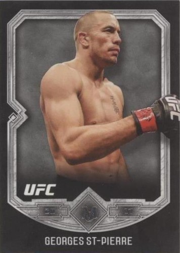 2017 Topps UFC Museum Collection - Georges St-Pierre #17