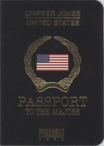 1997 Pinnacle - Chipper Jones #8
