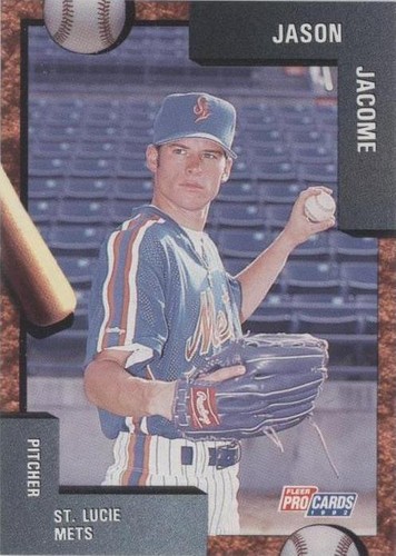 1992 Fleer ProCards Minor League - Jason Jacome #1742