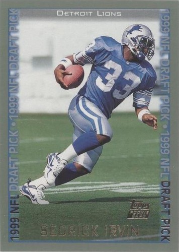 1999 Topps Sedrick Irvin #349