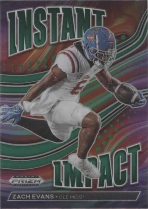 2023 Panini Prizm Draft Picks Zach Evans #II-22