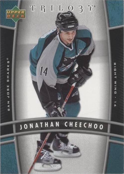 2006-07 Upper Deck Trilogy - Jonathan Cheechoo #84