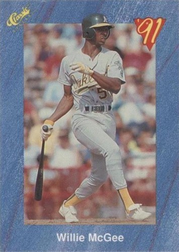 1991 Classic Update Blue Travel Edition - Willie McGee #T74