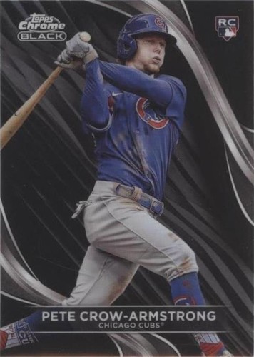 2024 Topps Chrome Black - Pete Crow-Armstrong #96