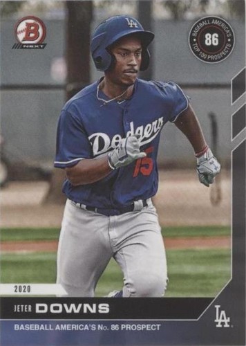 2020 Bowman Next Topps Now Baseball America's Top 100 Prospects - Jeter Downs #T13