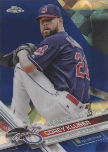 2017 Topps Chrome Sapphire Edition - Corey Kluber #257