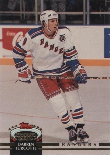 1992-93 Topps Stadium Club - Darren Turcotte #360