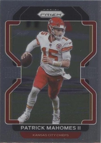 Patrick Mahomes 2021 Panini Prizm Red Ice Football Card #190 Patrick Mahomes 2021 Panini Prizm Red Ice Football Card #190