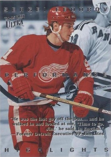 1994-95 Fleer Ultra - Sergei Fedorov #5