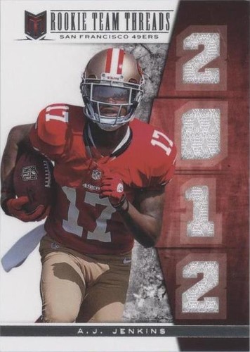 2012 Panini Momentum A.J. Jenkins #9