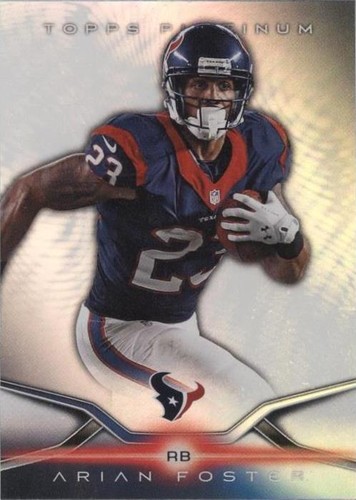 2014 Topps Platinum Arian Foster #100