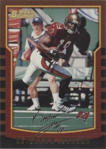 2000 Bowman Keyshawn Johnson #137