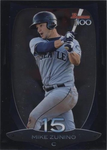 2013 Bowman - Mike Zunino #BTP-15