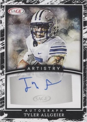 2022 SAGE Artistry Tyler Allgeier #A-TA3