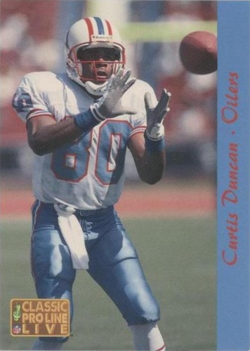 1993 Classic Pro Line Live Curtis Duncan #97