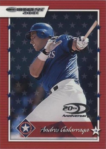 2001 Donruss - Andres Galarraga #58