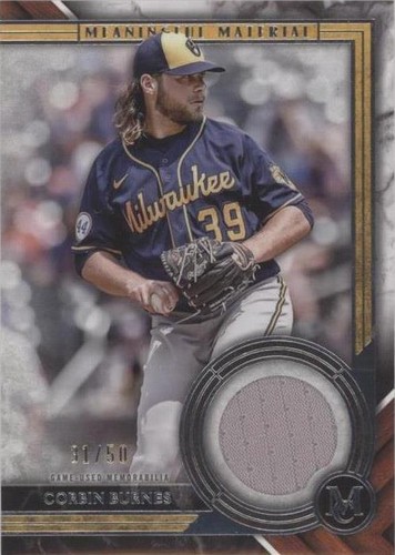 2022 Topps Museum Collection - Corbin Burnes #MMR2-CB