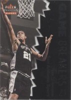 2000-01 Fleer Tradition Glossy - Tim Duncan #9 GB