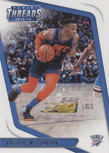 2018-19 Panini Threads - Russell Westbrook #86