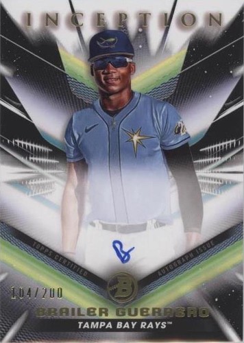 2023 Bowman Inception - Brailer Guerrero #BPA-BG