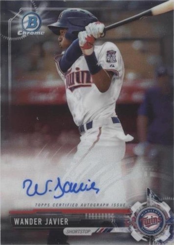 2017 Bowman Chrome - Wander Javier #CPA-WJ