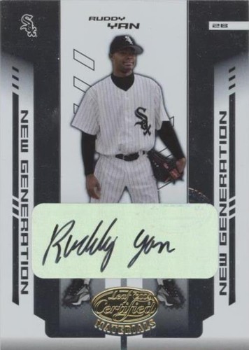 2004 Leaf Certified Materials - Ruddy Yan #272