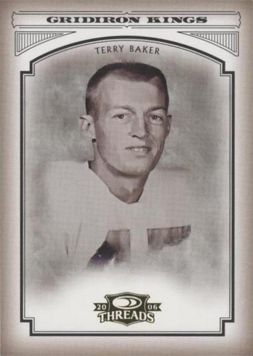 2006 Donruss Threads Terry Baker #CGK-2