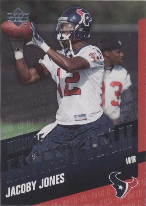 2007 Upper Deck Jacoby Jones #RFT-JJ