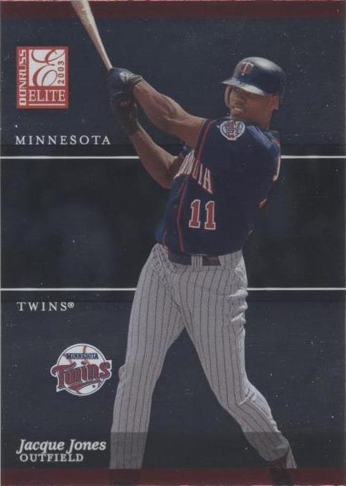Donruss Elite 2003 - Jacque Jones #41