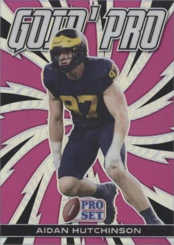 2022 Leaf Pro Set Draft Aidan Hutchinson #GP-AH1