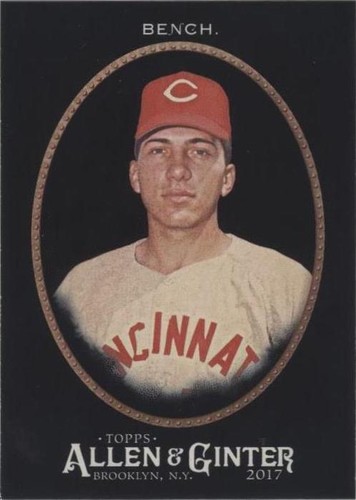 2017 Topps Allen & Ginter's X - Johnny Bench #293