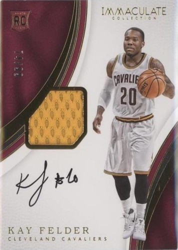 2016-17 Panini Immaculate Collection - Kay Felder #104