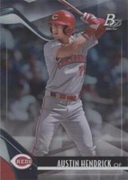 2021 Bowman Platinum - Austin Hendrick #TOP-91