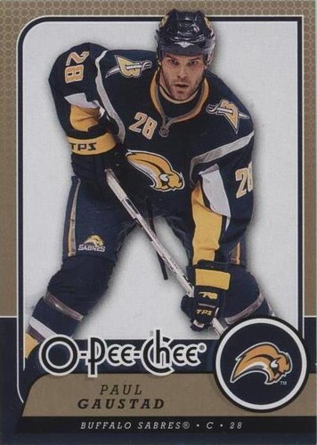 2008-09 O-Pee-Chee - Paul Gaustad #182