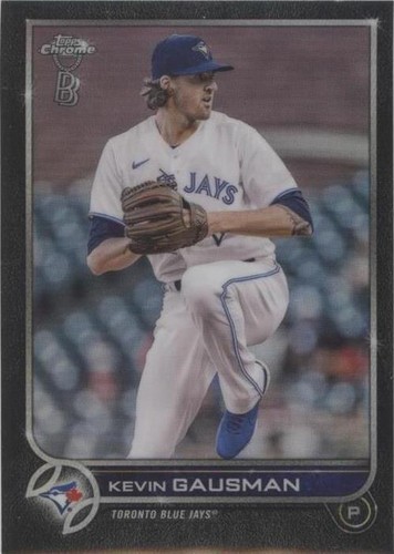 2022 Topps Chrome Kevin Gausman Gold Refractor /50 Toronto Blue
