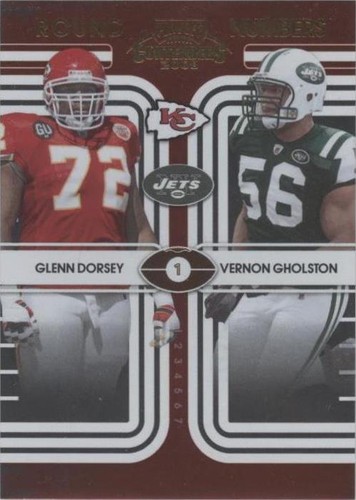 2008 Playoff Contenders Glenn Dorsey Vernon Gholston #3