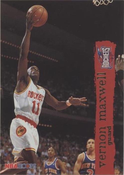 1995-96 NBA Hoops - Vernon Maxwell #62