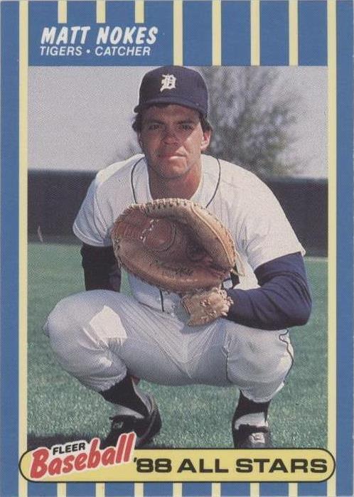 Fleer Baseball All Stars 1988 - Matt Nokes #29