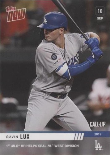 2019 Topps Now - Gavin Lux #822
