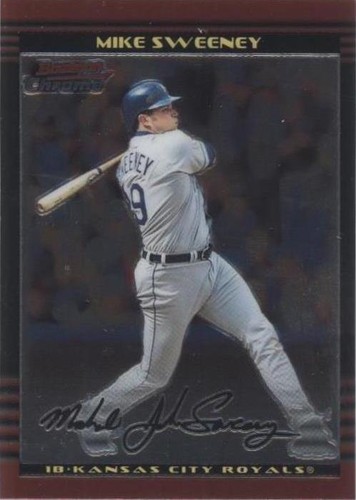 2002 Bowman Chrome - Mike Sweeney #24
