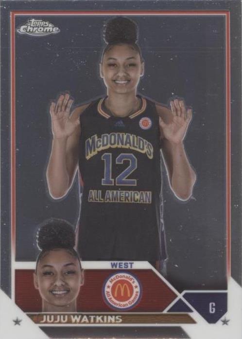 2023 Topps Chrome McDonald's All American - #93 JuJu Watkins (RC)