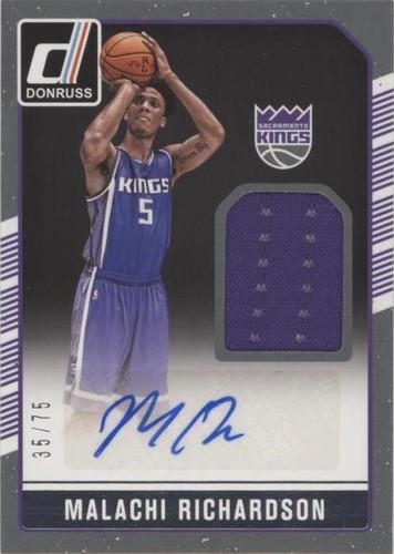 2016-17 Panini Donruss - Malachi Richardson #17