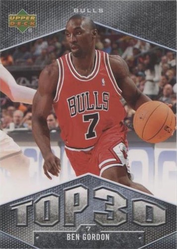 2007-08 Upper Deck - Ben Gordon #UT-3